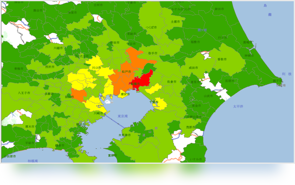 居住エリア別分析